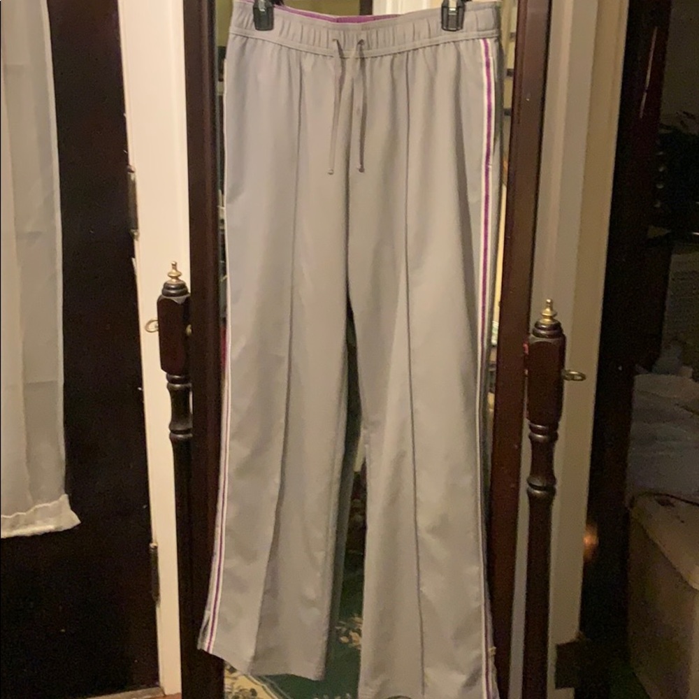 CLOSET CLEAR OUT! SALE!! NOW! Comfy lightweight gray track pants